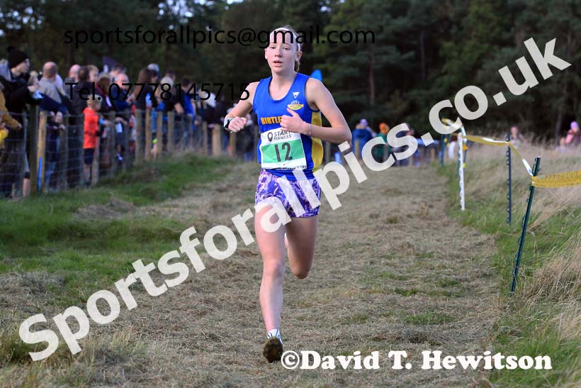 Girls under-15s 2023 Start Fitness NEHL, Druridge Bay Country Park, Northumberland.  Photo: David T. Hewitson/Sports for All Pics